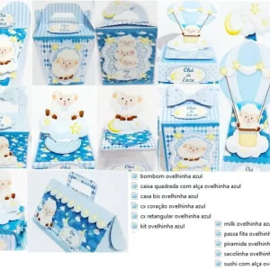 Arquivo Silhouette Ovelhinha Azul Studio