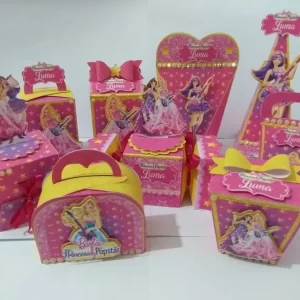 Arquivo Silhouette Tema Barbie Studio