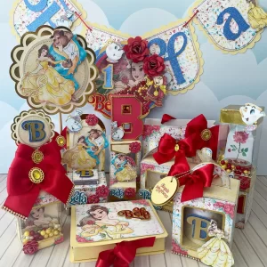 Arquivo Tema Bela e a Fera Studio, Png e Pdf