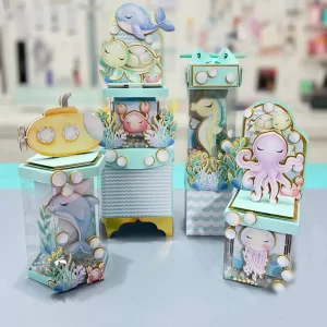 Arquivo Tema Fundo do Mar Studio e Pdf