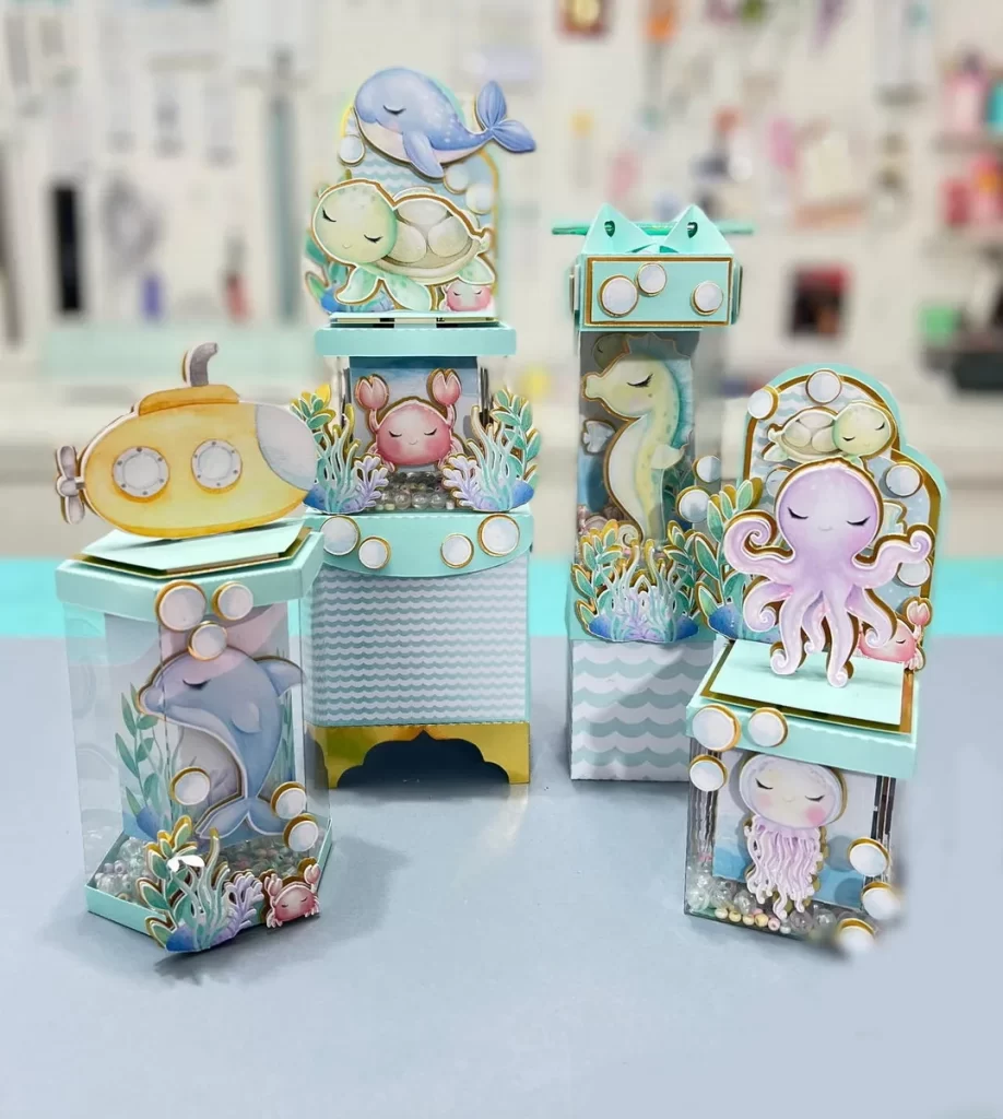 Arquivo Tema Fundo do Mar Studio e Pdf