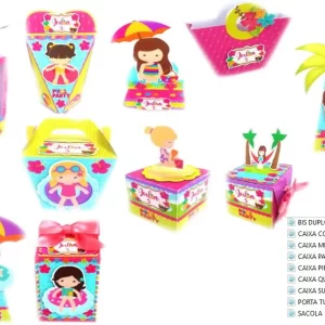 Arquivo Tema Pool Party Menina Studio