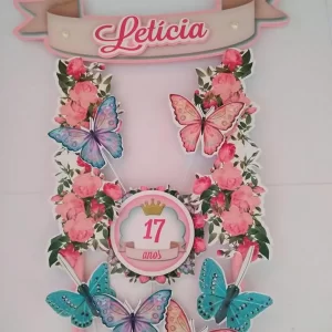 Arquivo Tema Topo Bolo Borboleta Studio