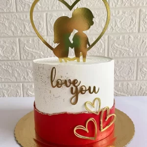 Arquivo Topo Bolo Namorados Love You Studio