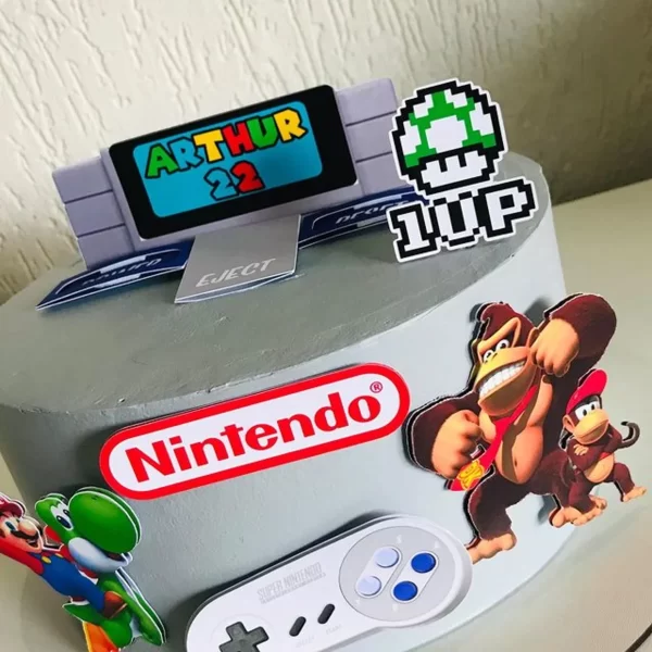 Arquivo Topo Bolo Video Game Nintendo Studio