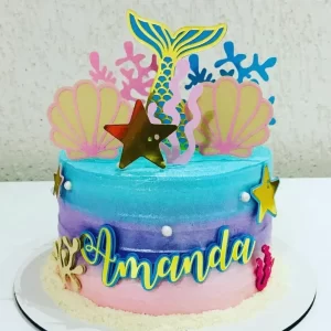 Arquivo Topo De Bolo Calda da Sereia