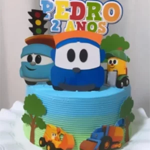 Arquivo Topo De Bolo Léo Caminhão Studio