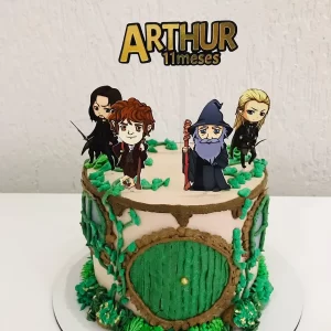 Arquivo Topo De Bolo Senhor Dos Anéis Studio