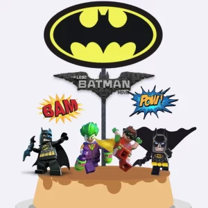 Arquivo Topo de Bolo Batman Lego Studio