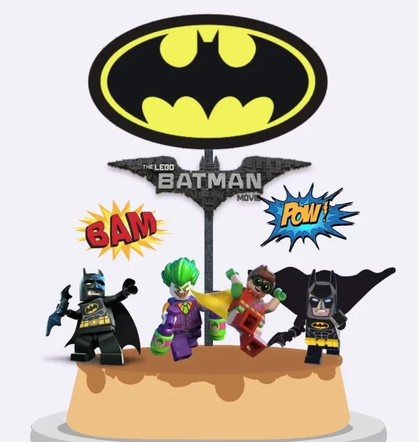 Arquivo Topo de Bolo Batman Lego Studio