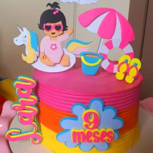 Arquivo Topo de Bolo Bebê na Praia Studio