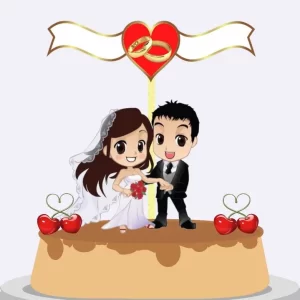 Arquivo Topo de Bolo Casamento Studio