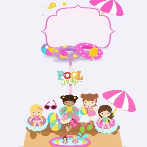 Arquivo Topo de Bolo Festa na Piscina Studio