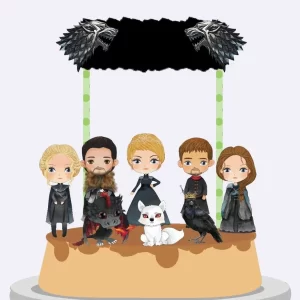 Arquivo Topo de Bolo Game Of Thrones Studio