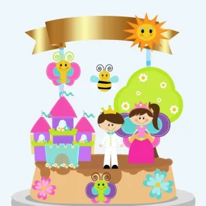 Arquivo Topo de Bolo Jardim Real Studio