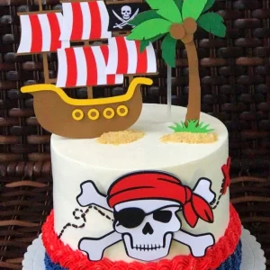 Arquivo Topo de Bolo Pirata Studio