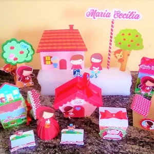 Arquivo de Corte Chapeuzinho Studio