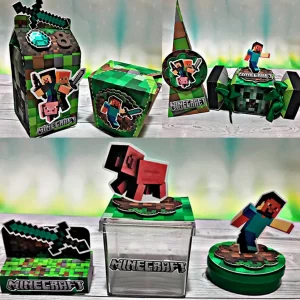 Arquivo de Corte Digital Minecraft Studio