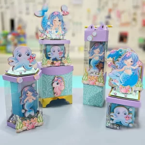 Arquivo de Corte Sereia Studio, Svg e Pdf