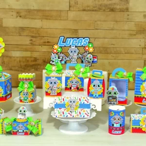 Arquivo de Festa Robô Studio e Pdf