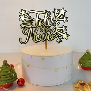 Arquivo tema Topo de Bolo Ano Novo Studio