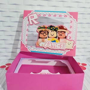 Caixa Controle Roblox Menina Studio e Pdf