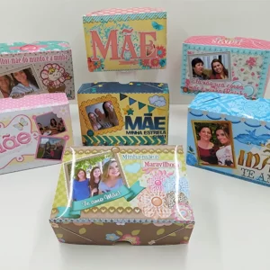 Caixa Doces Dia das Mães Studio, Png e Pdf