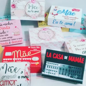 Caixa Doces Tema Dia das Mães Studio