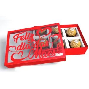 Caixa Doces Tema Dia das Mães Studio e Svg