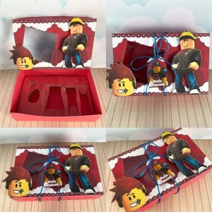 Festa Mini Confeiteiro Roblox Studio, Png e Pdf