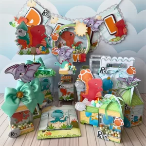 Festa Pronta Dinossauros Studio, Png e Pdf