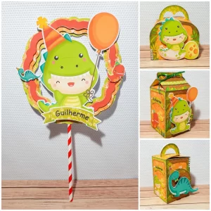 Festa Pronta Dinossauros Studio e Pdf