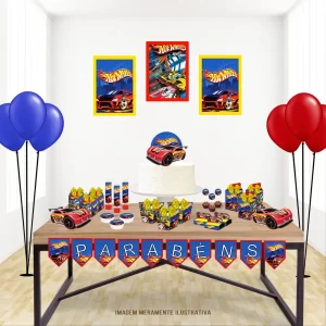 Festa Pronta Hot Wheels Studio e Pdf