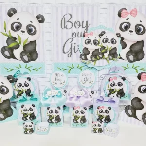 Festa Tema Chá de Revelação Studio e Pdf