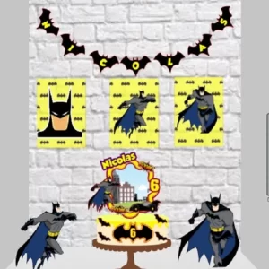 Festa Tema Digital Batman Studio