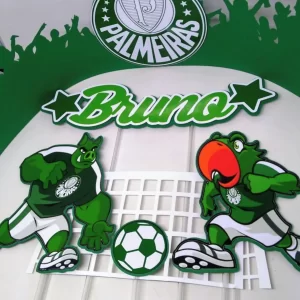 Festa Tema Topo de Bolo Palmeiras Studio