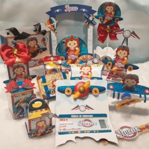 Festa Tema Volta Ao Mundo Studio e Pdf