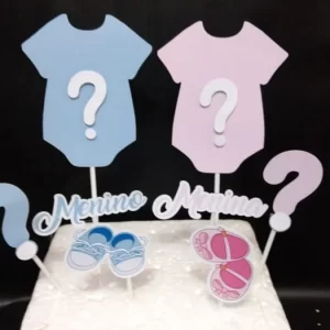 Festa Topo Bolo Chá Revelação Studio