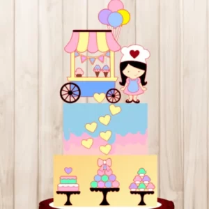 Festa Topo Bolo Confeitaria Rosa Studio