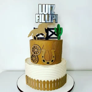 Festa Topo De Bolo Cowboy Studio