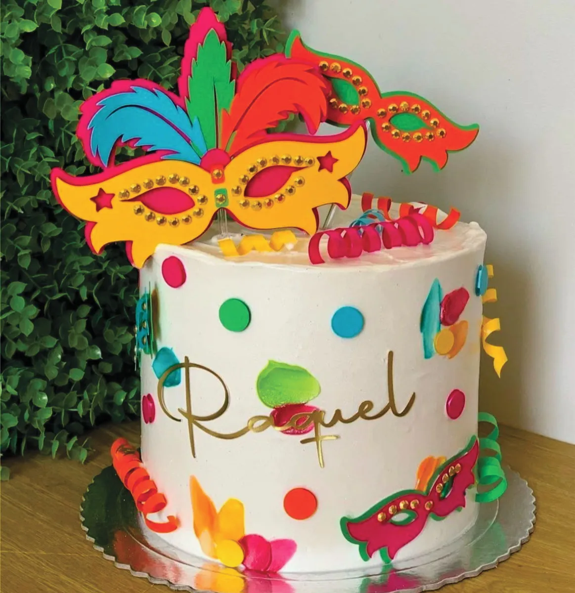 Festa Topo de Bolo Carnaval Máscara Studio