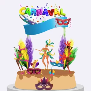 Festa Topo de Bolo Carnaval Studio