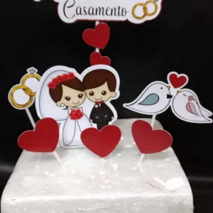 Festa Topo de Bolo Casamento Studio