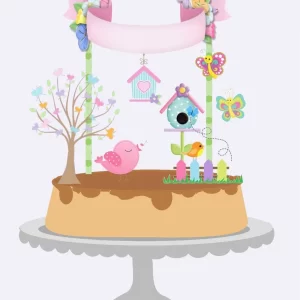 Festa Topo de Bolo Jardim Encantado Studio