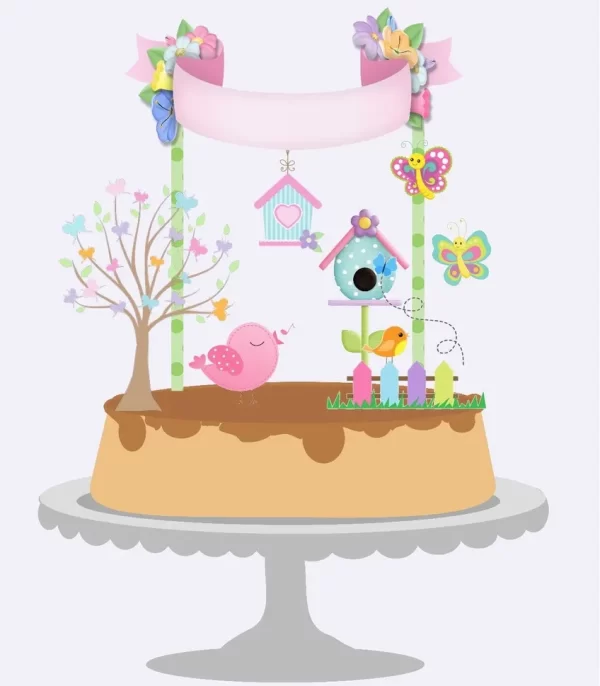 Festa Topo De Bolo Jardim Encantado Studio Arquivo Digital