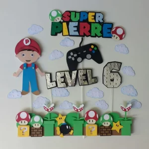 Festa Topo de Bolo Mario Bros Studio