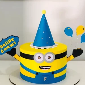 Festa Topo de Bolo Minions Studio
