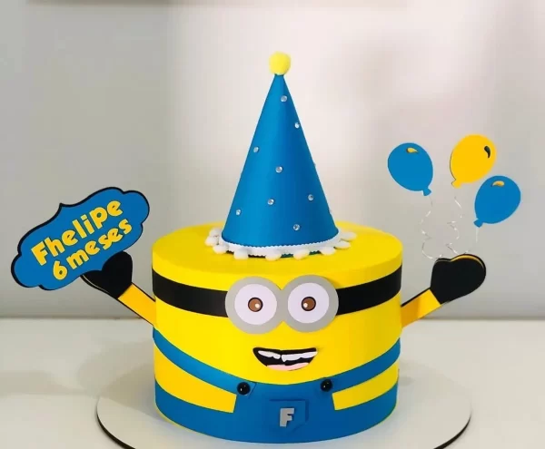 Festa Topo de Bolo Minions Studio