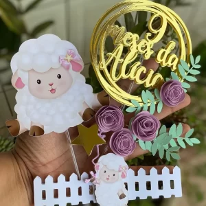 Festa Topo de Bolo Ovelhinha Studio