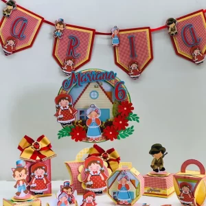 Festa em Casa Chapeuzinho Studio e Pdf